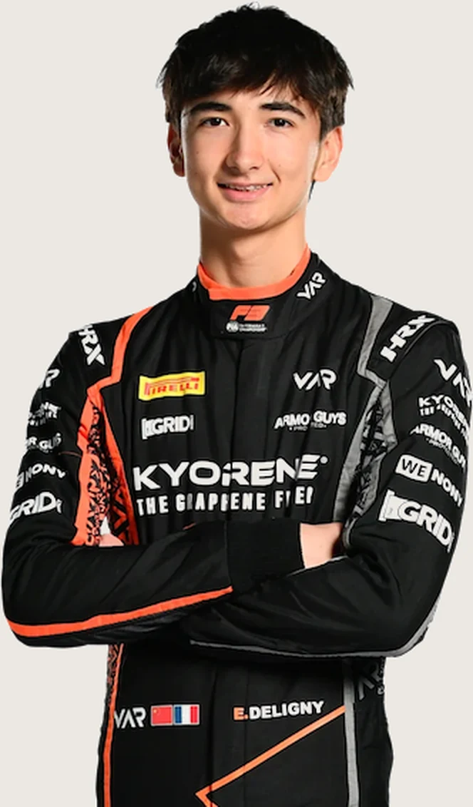 Enzo Deligny in his Parnasse Stratos suit.